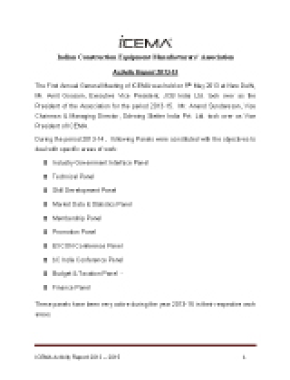 icema-activity-report-2013-15 1